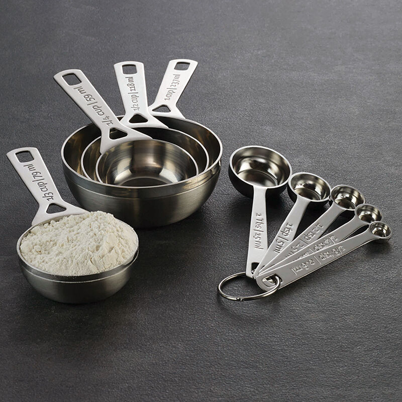Set of 5 Stainless Steel Measuring Spoons | Le Creuset